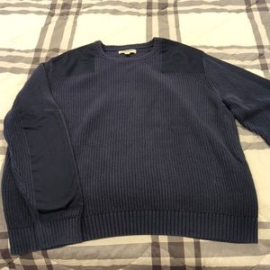 Goodthreads Navy Blue Cotton Sweater, Men's XL